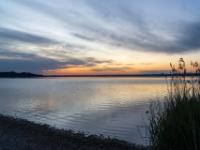 Morgenstimmung am Chiemsee kurz nach 5 Uhr
